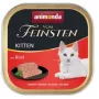 Nassfutter für Katzen Animonda Vom Feinsten junior mit Rind 100 g Schale, getreidefrei, soja- und glutenfrei