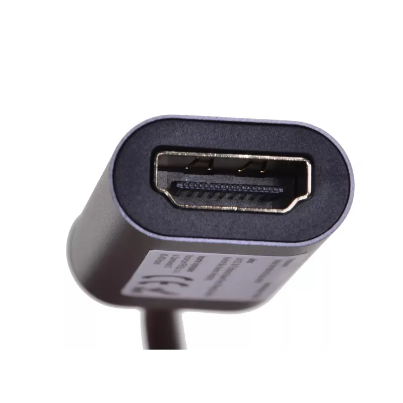 UNITEK V1420A Video-Kabeladapter 0,15 m USB Typ-C HDMI Grau