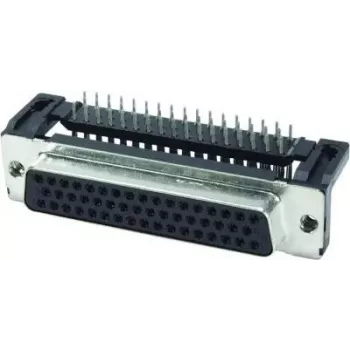 Kabelverbinder Harting 09 66 512 6601 Schwarz Silber Stahl Kupferlegierung