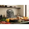 Promis STP 25 XXL Sandwichmaker, 4 Toasts, 1400 W, Schwarz