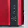 Toaster Severin AT 2217 2 Scheiben 800 W Schwarz Rot