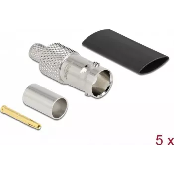 BNC-Buchse zum Crimpen von RG-59 DeLOCK 90028