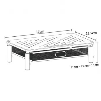 Monitor-/Laptop-Ständer Maclean, 13-32, MC-947
