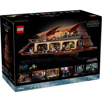 LEGO Star Wars Set Jabba's Barge 75397 – 3943 Teile, 11 Minifiguren, Alter 18+