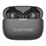 Canyon CNS-TWS10BK Kopfhörer und Headset True Wireless Stereo (TWS) In-Ear für Anrufe/Musik/Sport/Alltag USB Typ-C Bluetooth Schwarz (CNS-TWS10BK)