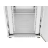 BODENSTEHENDER RACK-SCHRANK 19 27U 800X1000 GRAU PERFORIERTE LCD-TÜR LANBERG (flach PACK)
