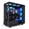 Sharkoon REBEL C80M RGB Midi-Tower Schwarz