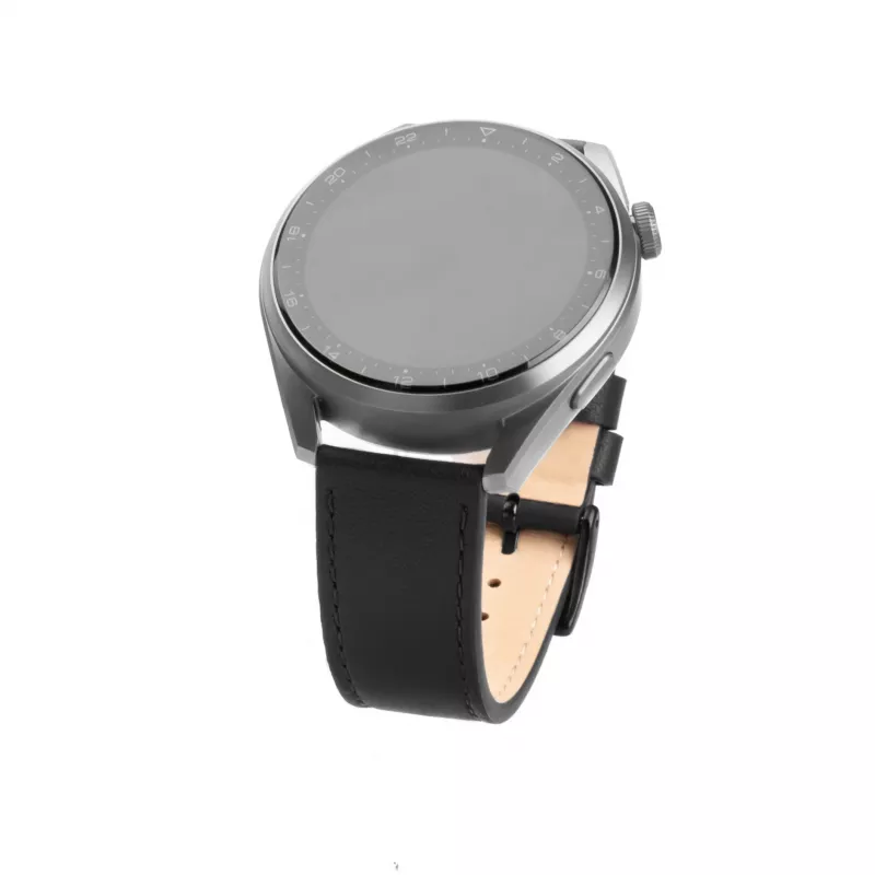 Leder-Uhrenarmband FIXED FIXLST-22MM-BK – 22 mm Schnellwechsel, schwarz