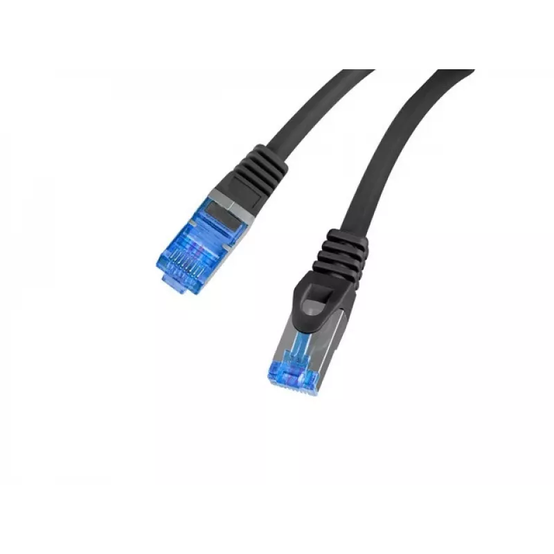 Netzwerkkabel Lanberg PCF6A-10CC-0025-BK RJ45 Cat6a 0,25m Schwarz