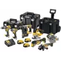 Akku-Werkzeugset DeWalt DCK755P3T — 14-teiliges Kit mit Lithium-Ionen-Akkus