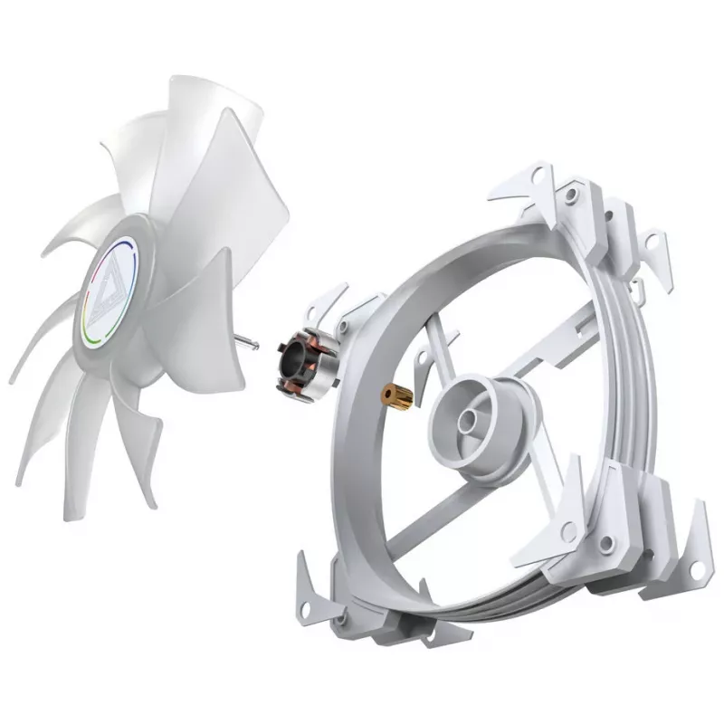 MONTECH HP140 ARGB PWM 140mm Weiß 3er-Pack