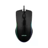 Kabelgebundene beheizte Gaming-Maus ActiveJet AMY-W390 — beidhändig, optisch 2000 DPI, USB Typ-A, 4 Tasten, schwarz