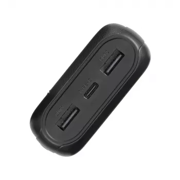 Powerbank USB 20000MAH/VA2071 Schwarz Rivacase