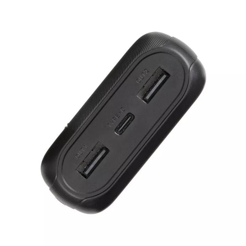 Powerbank USB 20000MAH/VA2071 Schwarz Rivacase