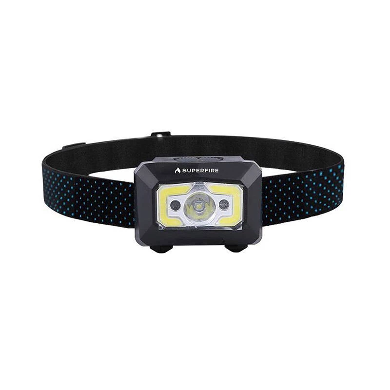 Superfire X30 Stirnlampe, 340 lm, USB, 5 Modi, 130 m