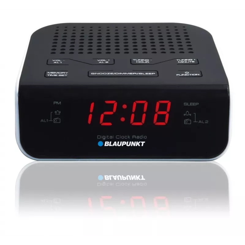 Blaupunkt CR5WH Radiowecker Schwarz, Weiß