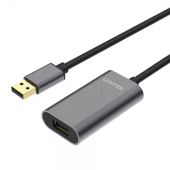USB-Kabel UNITEK Y-271 5 m USB 2.0 Grau