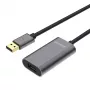 USB-Kabel UNITEK Y-271 5 m USB 2.0 Grau