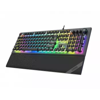 iBox Aurora K-5 Tastatur USB QWERTY Silber