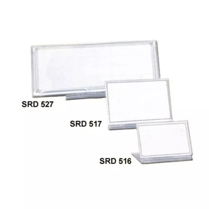 Tischkarte nicht spezifiziert SRD-527/EOL 200 x 80 mm – Tischschild, blanko