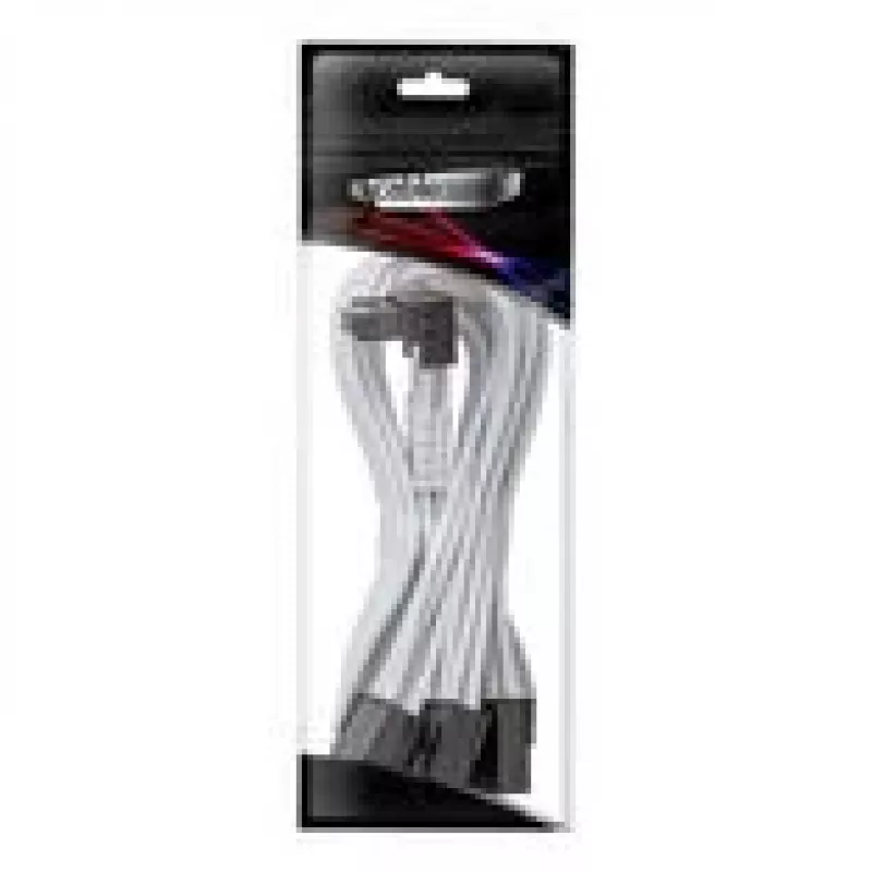 CableMod Pro ModMesh 12V-2x6-Kabel, 3x 8-Pin, StealthSense – weiß, Var. A
