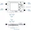 Netzwerkmodul TELTONIKA Calyx 5G EBD050 für Raspberry Pi 5, 5 V Eingang, 56 × 100,8 × 23,1 mm