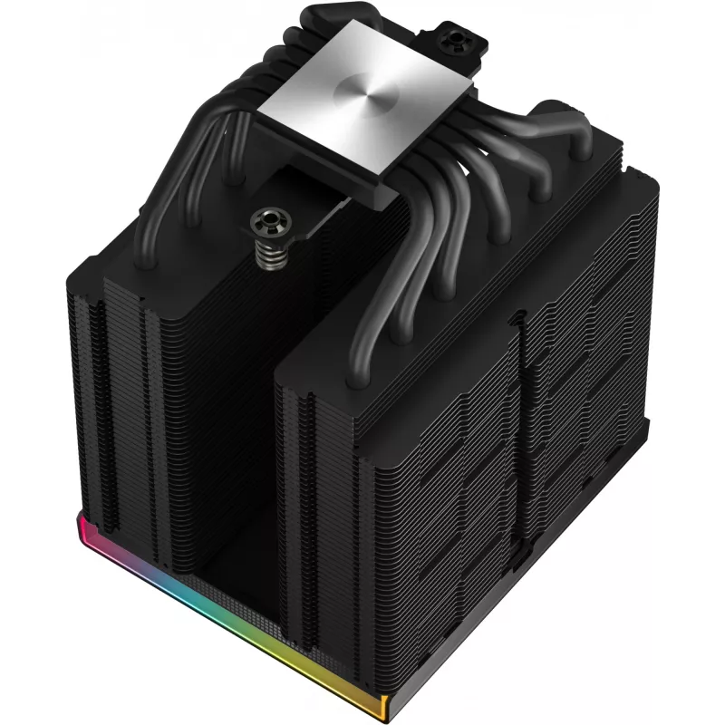 CPU-Kühler DeepCool AK620 Digital PRO — 120-mm-Lüfter, 1750 U/min, 25 dB, 12 V, geeignet für LGA1700/AM5, schwarz
