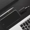 Qoltec 50766 Ladegerät für mobile Geräte Laptop, tragbare Spielkonsole, Powerbank, Smartphone, Smartwatch, Tablet Schwarz AC Schnellladen Innenbereich