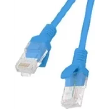 Netzwerkkabel Lanberg PCU6-10CC-0050-B RJ-45 Cat6 0,5 m Blau