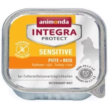 Nassfutter für Katzen animonda ANIMONDA Integra Protect Reis & Truthahn 100 g, ausgewachsen, Allergieformel