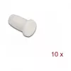 Glasfaser-Staubschutzkappe DeLOCK 86846 10 Stück weiß