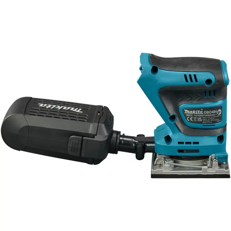 Makita DBO484Z Exzenterschleifer 14000 OPM Schwarz, Blau