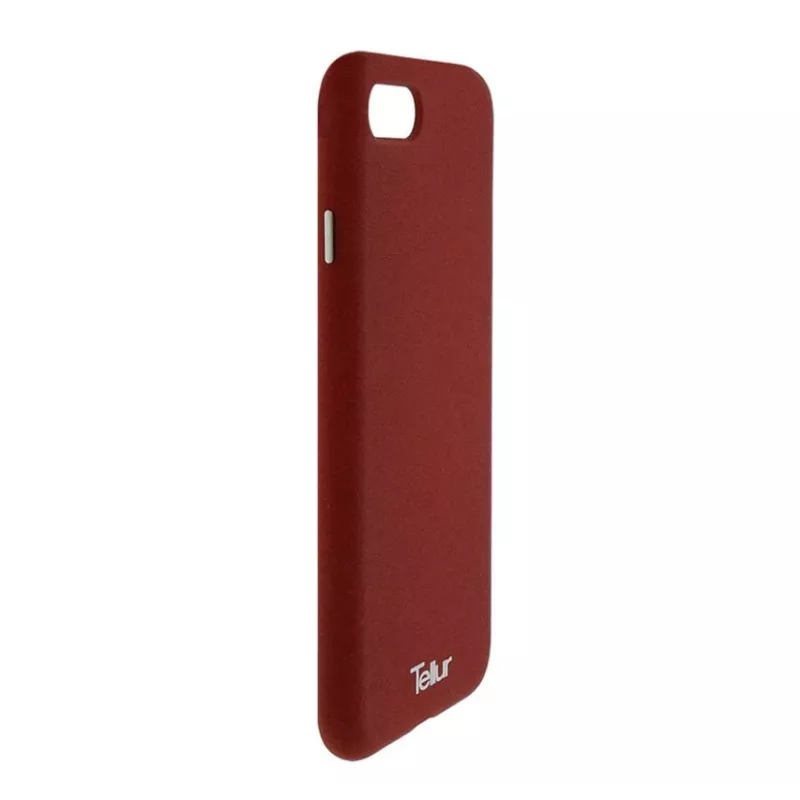 Cover Tellur iPhone 7 Braun Rot