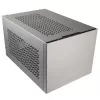 Mini-ITX-Gehäuse SILVERSTONE SST-SG15S, silbernes Aluminium-Kompaktgehäuse