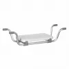 Badewannenbank ActionMed LW200AM versenktes Badewannendesign, Technopolymer, silber, rutschfest, horizontale Verstellung