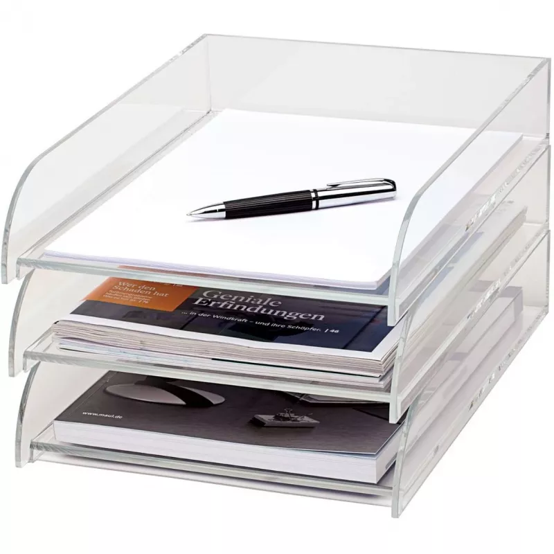 MAUL 1950105 Schreibtischablage Acryl Transparent (1950105)