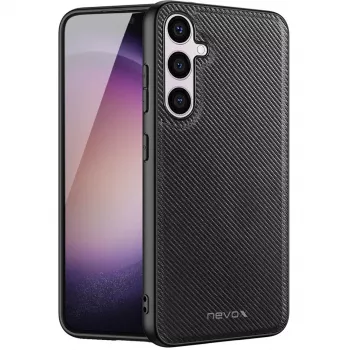 Cover nevox StyleShell NYLO Samsung Galaxy S25+ 6,8 Zoll Schwarz