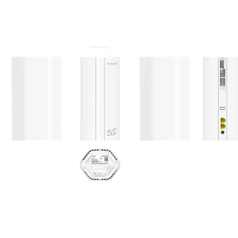Tenda 5G01 Wireless-Router Gigabit Ethernet Dualband (2,4 GHz / 5 GHz) 5G Weiß
