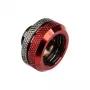 BitsPower Multi-Link Adapter gerade G1/4 Zoll AG auf 16 mm AD Hardtube, glänzend schwarz