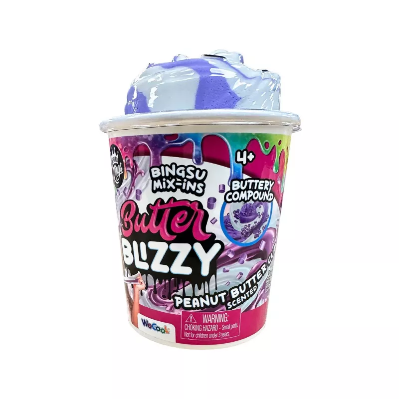 Erdnussbutter WECOOL Butter Blizzy — glatter Erdnussaufstrich, 100% Erdnüsse