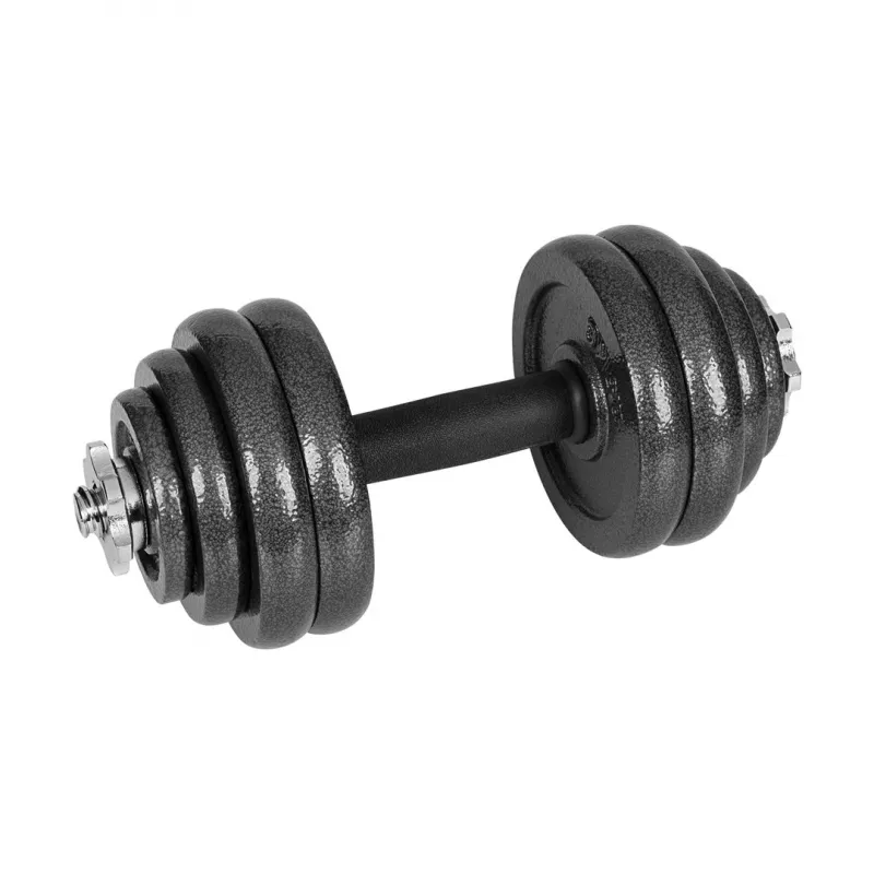 REBEL ACTIVE Verstellbare Hanteln im Koffer 30 kg mit Stange