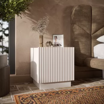 Nachttisch-Set Cama meble LIVERTI 2 Stk., 45×42×47 cm, Cashmere-Farbe, MDF und Spanplatte
