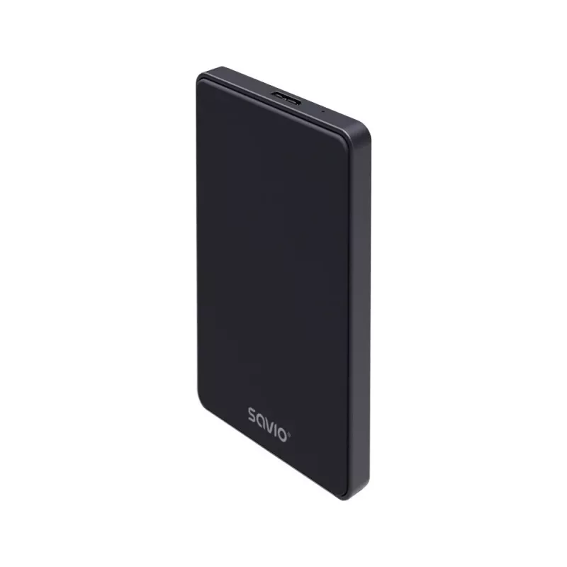 Festplatten-/SSD-Gehäuse SAVIO AK-65 Schwarz 2,5 Zoll SATA USB 3.0 5 Gbit/s Micro-USB