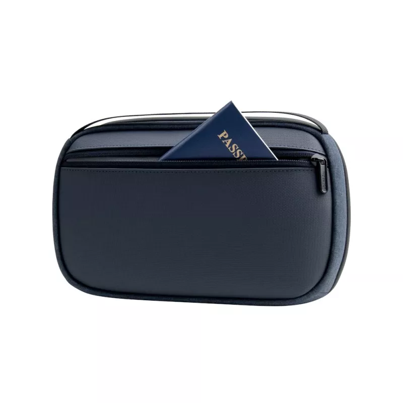 Kulturbeutel XDDESIGN First-Class All-in-One Travel Organiser P706.3425, Granatrot, Reißverschluss, 380 g, 17×27,5 cm Außenkarton