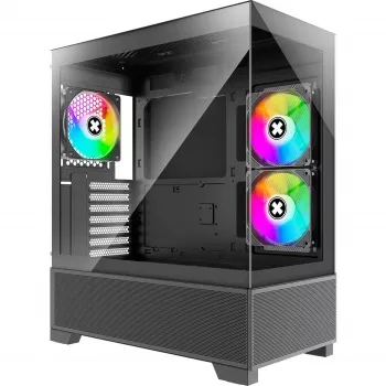 Miditower ATX-Gehäuse ohne Netzteil XG172 Xilence
