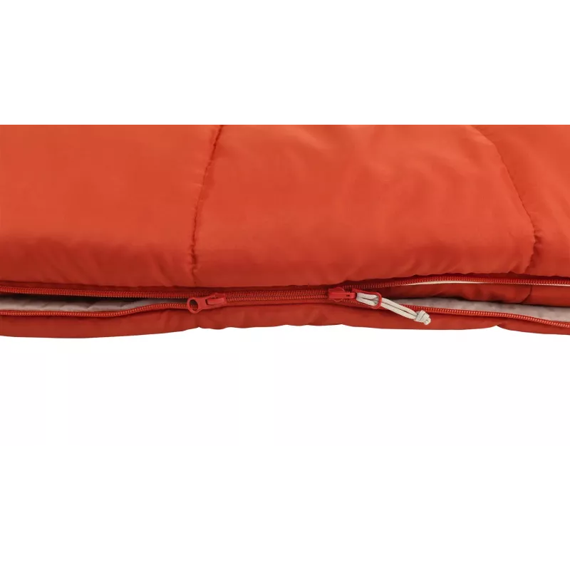 Schlafsack Outwell Contour Lux rechteckig für Erwachsene, Polyester, 2200×850 mm, max. Körpergröße 190 cm, rot