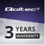 Qoltec 51025 Netzteil/Spannungswandler Indoor Schwarz