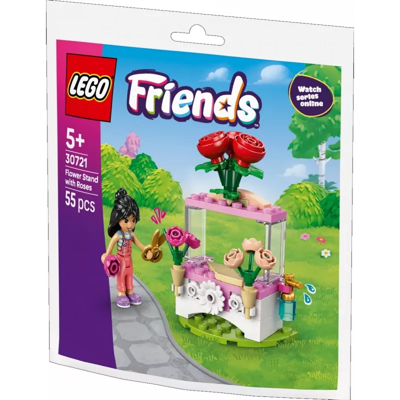 Blocks Friends 30721 Blumenständer mit Rosen
