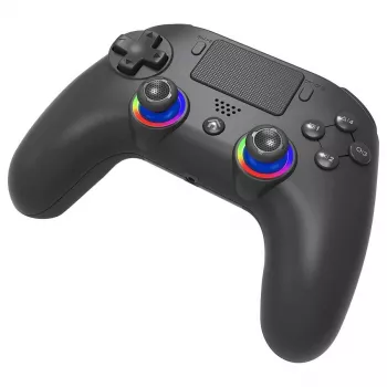 Gamepad Subsonic PS5 Wireless LED Controller Schwarz D-pad Home Optionen Teilen