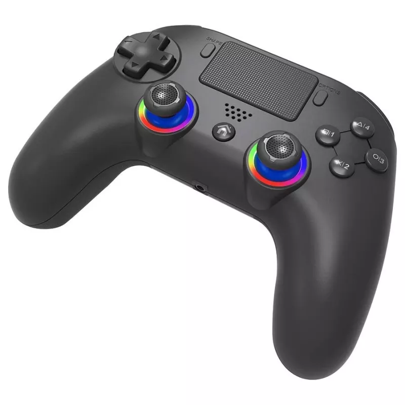 Gamepad Subsonic PS5 Wireless LED Controller Schwarz D-pad Home Optionen Teilen